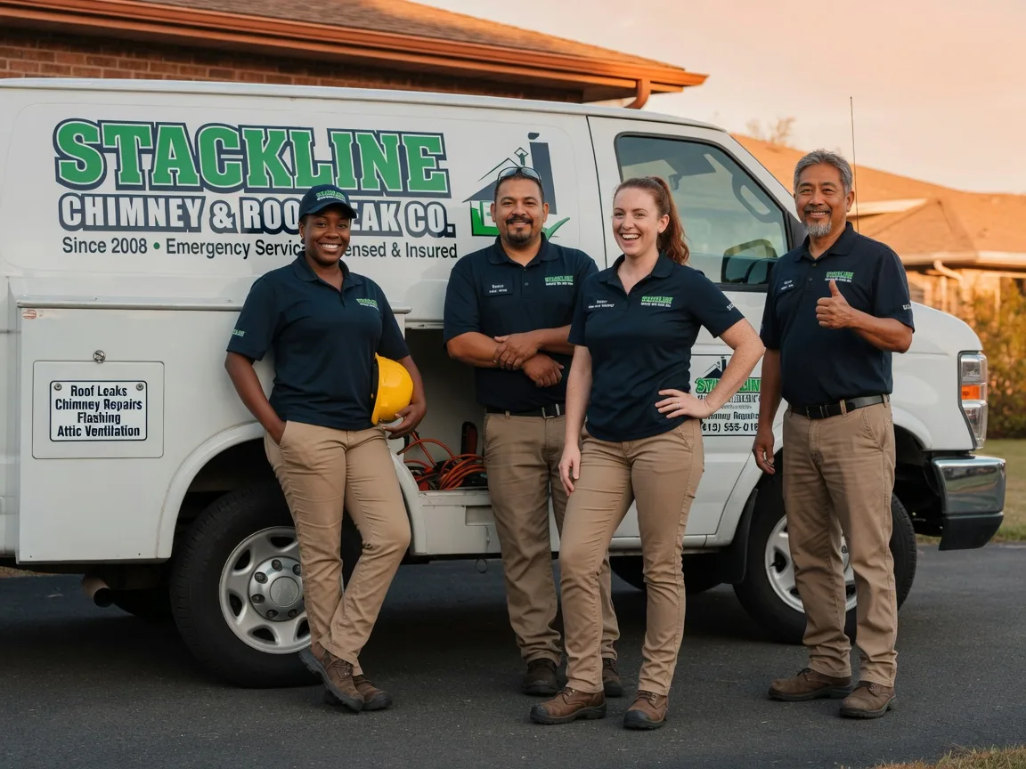 Chimney flashing repair company in China Grove, NC